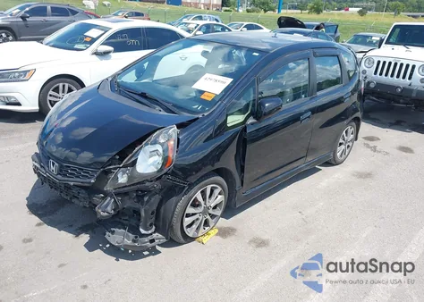 2012 Honda Fit Sport из США, поврежденный, VIN JHMGE8H56CC002402